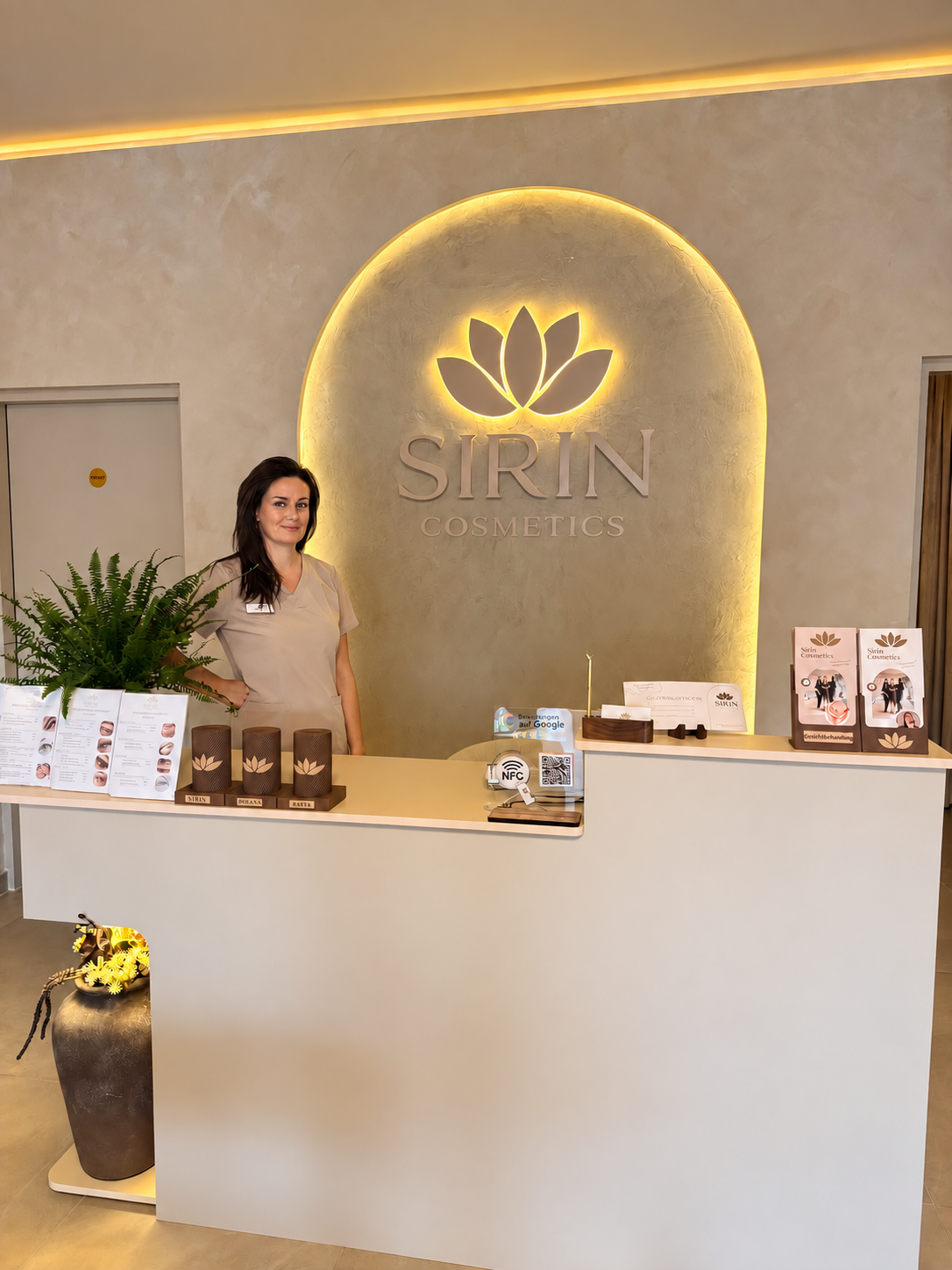 Bojana, diplomierte Kosmetikerin bei SIRIN COSMETICS